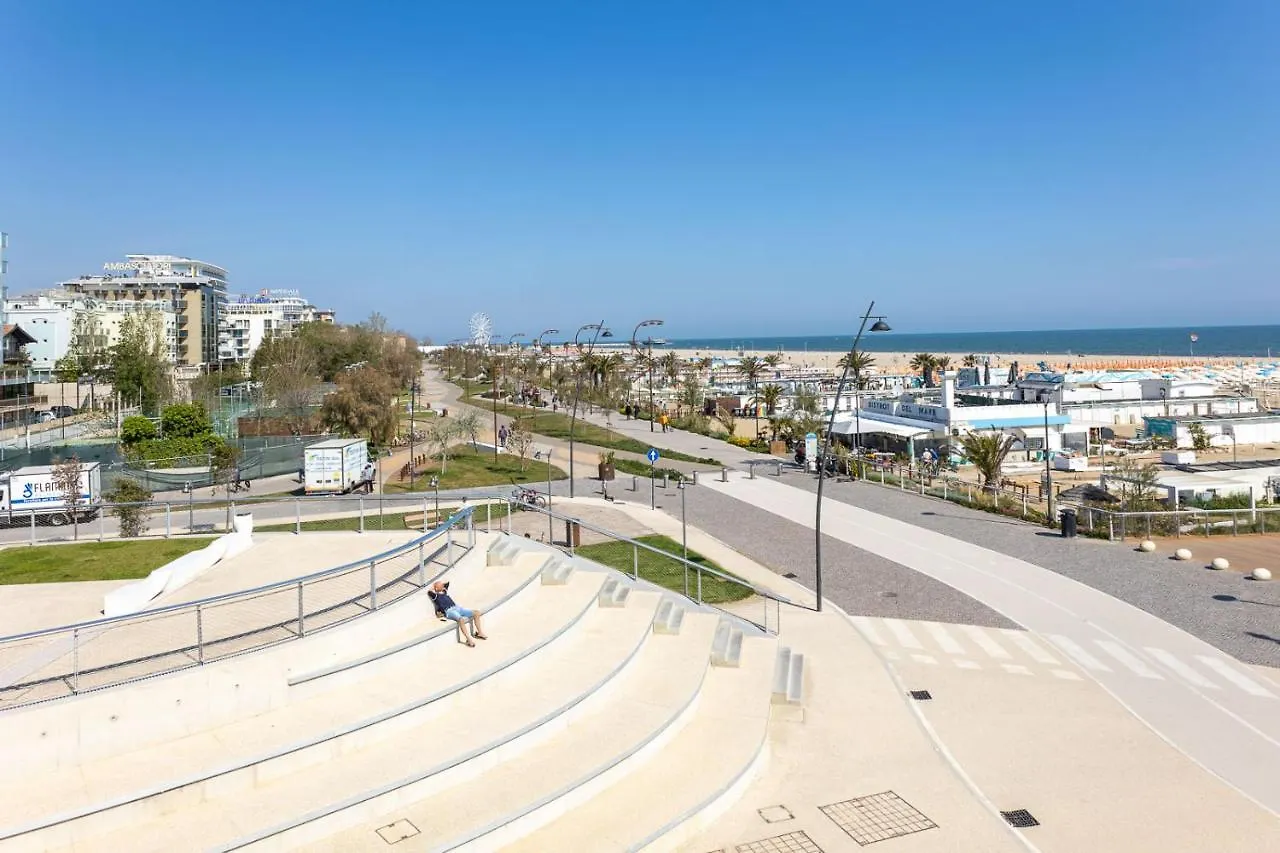 Bilocale Con Giardino A 200Mt Dal Mare - Homeunity Rimini 0*,  Italië